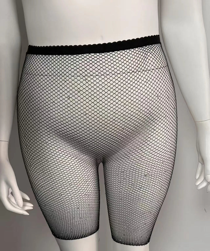 Gem Rhinestone Stockings Full Body Women Sexy Nylon Fishnets Bra Black Lace  Bodysuits Pantyhose Stockings Lingerie