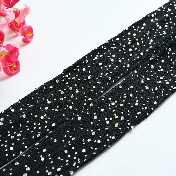 Glitter Dance Stockings Professional Latin Competition Fishnet Stockings Women Rhinestone Shinny Stockings