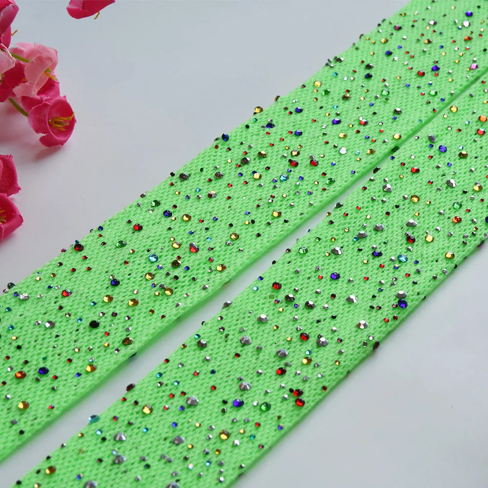 Colorful AB Gem Rhinestone Stockings Women Sexy Nylon Hosiery Thin High Tights Girls Candy Color Lingerie Pantyhose