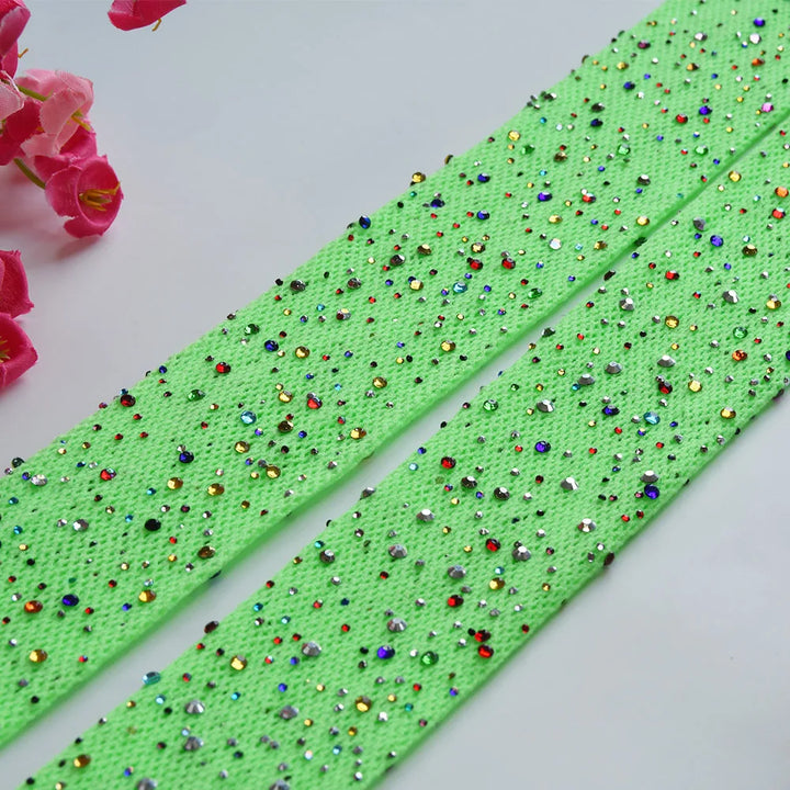 Colorful AB Gem Rhinestone Stockings Women Sexy Nylon Hosiery Thin High Tights Girls Candy Color Lingerie Pantyhose