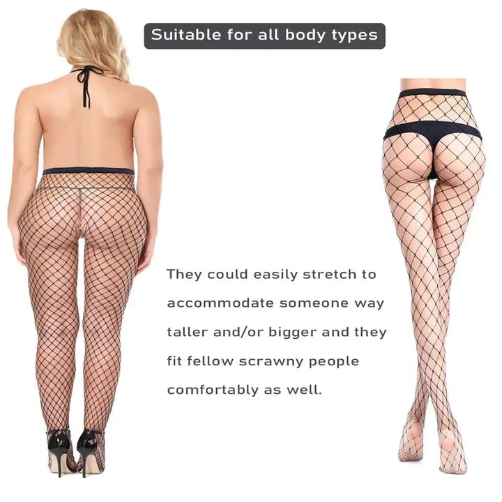 Hot Selling Women's Long Sexy Fishnet Stockings Fishnet Leggings Tights Mesh Stockings Lingerie Skin Nylon Pantyhose