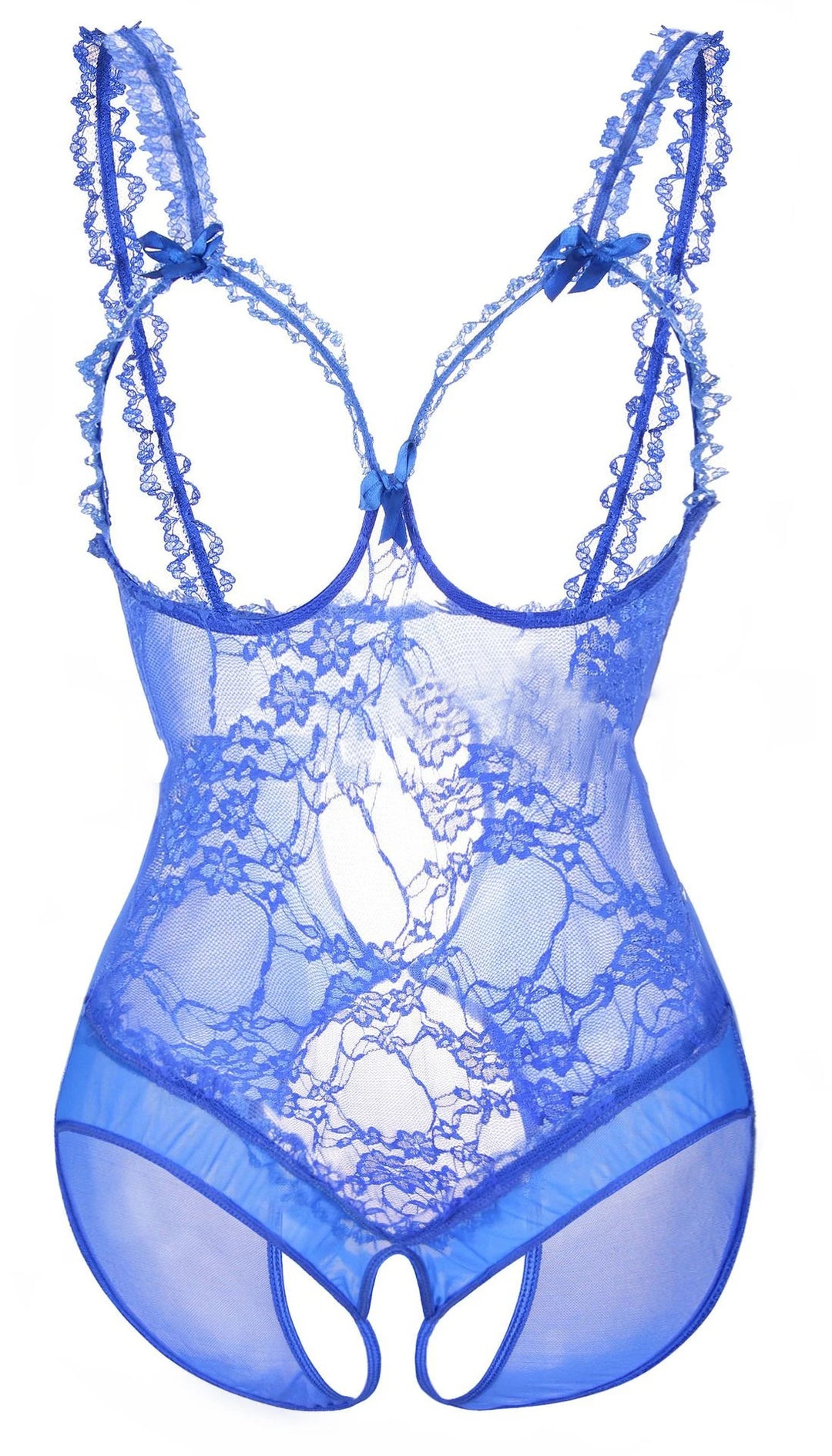 Plus Size Lingerie Sexy Bodysuit for Women Sexy One-Piece Fishnet Teddy Valentine's Day Teddy Bodysuit Lace Babydoll