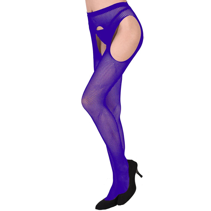 Open Crotch Pantyhose Tights Women Sexy Erotic Lingerie Femme Sexy Perspective Stockings Women's Clothing Outfits
