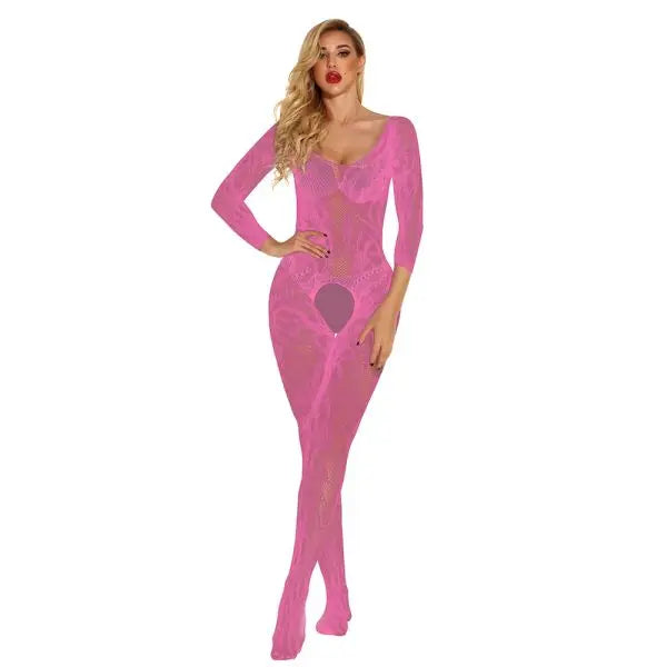 2022 Hot Sale Sexy Erotic Bodysuit See-through Open Breast and Crotch Body Stocking Sexy Bodystocking