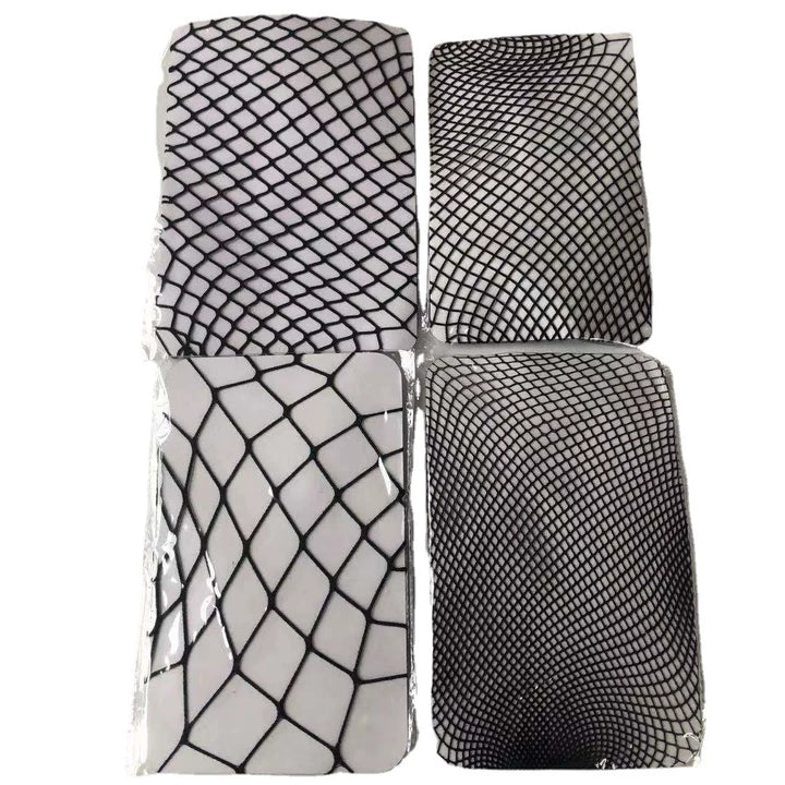 Wholesale Women Sexy Fishnet Pantyhose Tights Stockings Black Mesh Sheer Thin High Tights High Street Fishnet Tights