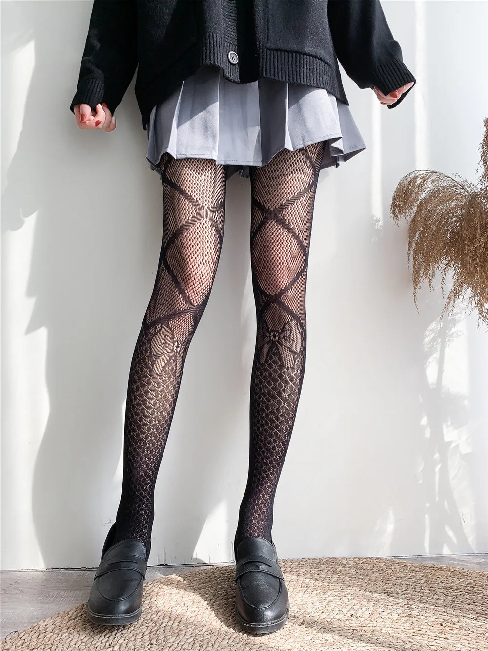 Customized Brand Logo FF&GG Fishnet Stockings Factory Manufacturer Stockings for Women Sexy Fishnet Leggings Pantyhose