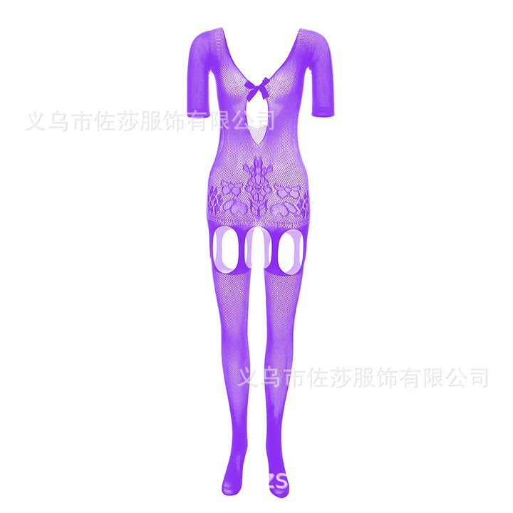 Dropshipping Womens High Waist Tights Fishnet Stockings Basketball Small Net Pantyhose/tights
