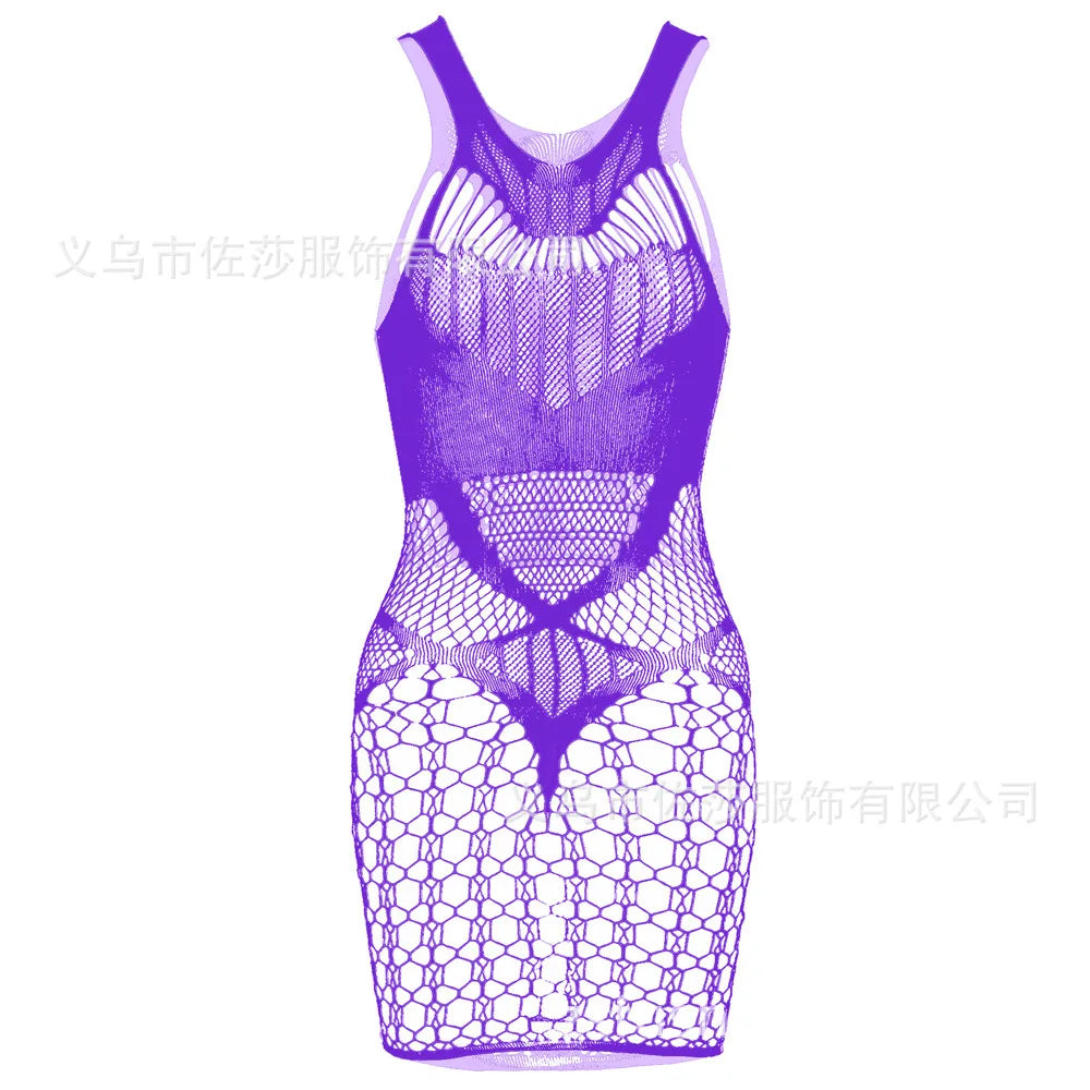 Hot Selling Women's Long Sexy Fishnet Stockings Fish Net Pantyhose Mesh Nylon Tights Lingerie Skin Thigh High Stocking Hosiery