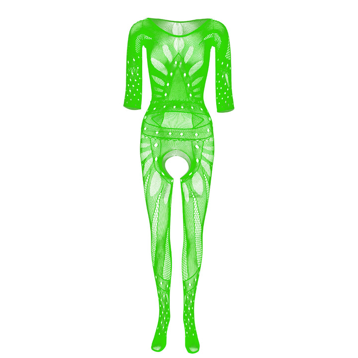 Retro Design Full Body Mesh Lingerie