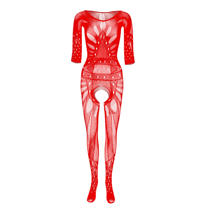 Retro Design Full Body Mesh Lingerie