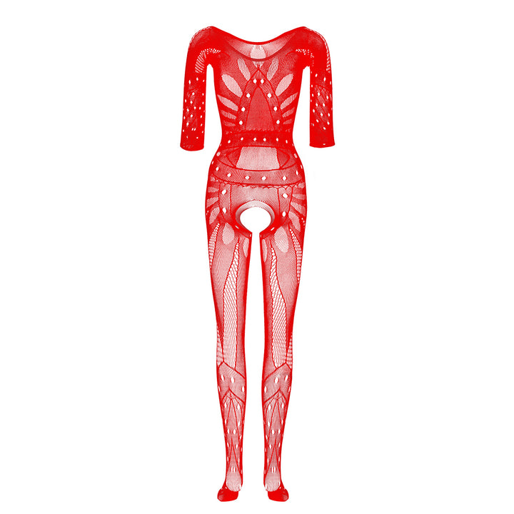 Retro Design Full Body Mesh Lingerie