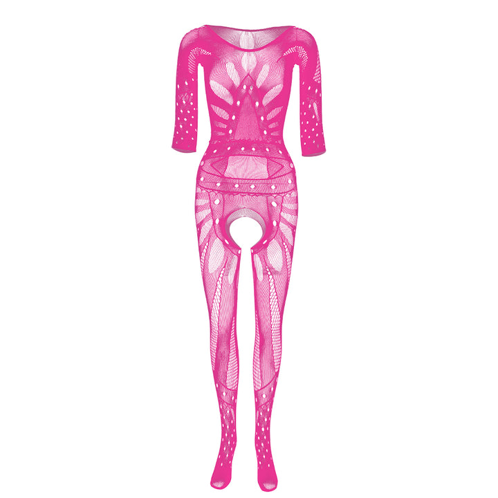 Retro Design Full Body Mesh Lingerie