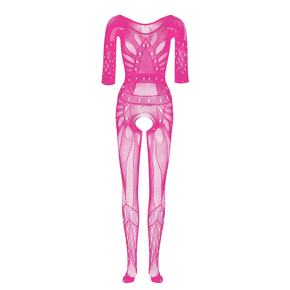 Retro Design Full Body Mesh Lingerie