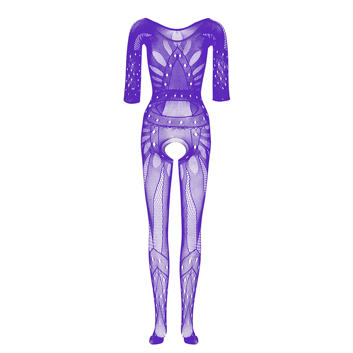 Retro Design Full Body Mesh Lingerie