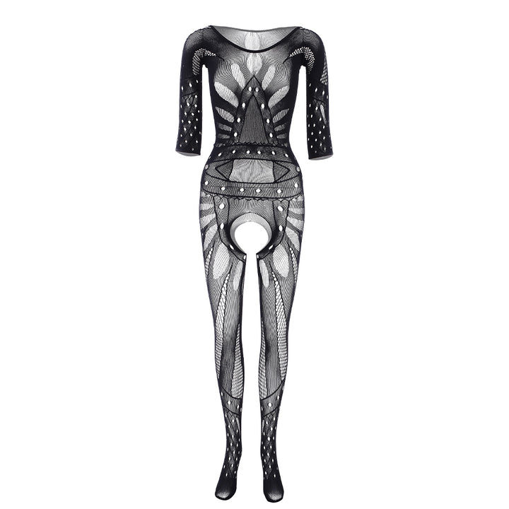 Retro Design Full Body Mesh Lingerie
